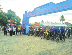 Pemkab Tanah Bumbu Apresiasi Fun Bike Laskar Merah Putih, Bangun Karakter dan Solidaritas Bangsa