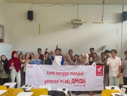 Trio Motor Masuk Kampus! Edukasi Mahasiswa ULM soal #Cari_Aman di Jalan Raya