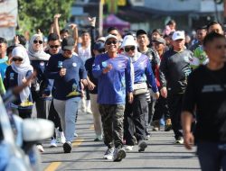 Jalan Sehat PPDI HSS Jadi Momentum Perkuat Solidaritas Warga