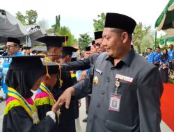 Bupati HST Pimpin Prosesi Wisuda 1668 Santri-Santriwati TKA se-HST