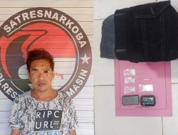 Sembunyi di Kotak Permen, 3 Paket Sabu Gagal Lolos dari Pemeriksaan Polisi