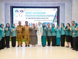 Tekan Angka Stunting, Bupati dan Ketua TP PKK Bartim Dukung Program Terpadu Kalteng