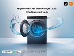 Ekspansi Smart Home, Xiaomi Hadirkan Mesin Cuci 2-in-1 Mijia Front Load Washer Dryer 10,5kg