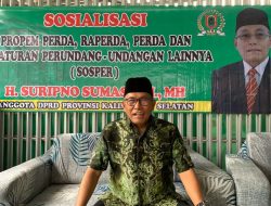 Suripno Sumas Sosialisasikan Perda Ketertiban Umum di Banjarmasin