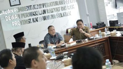Firman Yusi: 5 dari 8 Ranperda DPRD Kalsel Sudah Difasilitasi Kemendagri