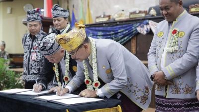 DPRD dan Pemprov Kalsel Tanda Tangani KUA-PPAS 2026 pada Hari Jadi ke-75 Provinsi