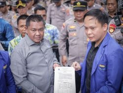 H. Kartoyo Terima Aspirasi PMII Soal Larangan Angkutan Tambang dan Sawit di Jalan Raya