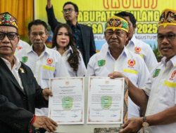 Pengurus KONI Kabupaten Pulang Pisau Masa Bakti 2025-2030 Resmi Dilantik