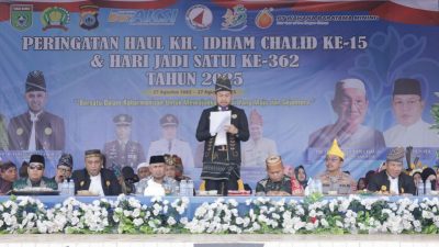 Wakil Ketua DPRD Kalsel Hadiri Haul ke-15 KH. Idham Chalid