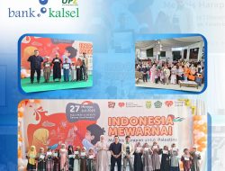 Kolaborasi Penuh Cinta : Rumah Zakat dan UPZ Bank Kalsel Santuni Anak Yatim di HUT ke-27