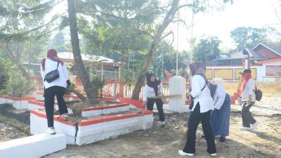 Jelang HUT RI ke-80, Pemkab HSS Gelar Bakti Sosial di Situs Sejarah Perjuangan
