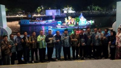 Festival Jukung Hias Warnai Malam Banjarmasin, Pesona Sungai Martapura Makin Memikat
