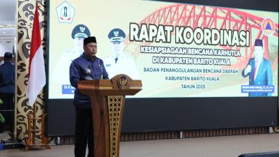 Rakor Kesiapsiagaan Karhutla, Pemkab Barito Kuala Fokus Antisipasi