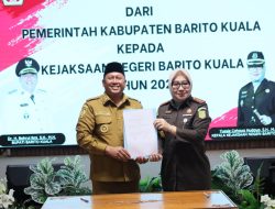 Wujud Sinergi, Pemkab Barito Kuala Beri Hibah Tanah untuk Kejaksaan