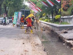 Trotoar Ramah Difabel di Jalan Lambung Mangkurat Ditarget Rampung November