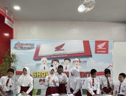 Seru! Siswa SD di Palangka Raya Adu Cepat di Lomba Cerdas Cermat Honda Satu Hati