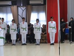 Lewati Proses Panjang, 34 Paskibraka Banjarmasin Resmi Dikukuhkan