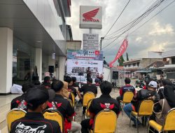 Teladan Baru Motor Meriahkan Nobar MotoGP & Deklarasi HAI Chapter Sampit