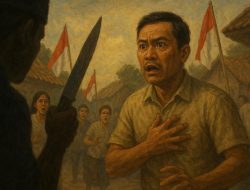 Warga Basirih Heboh, Pemasangan Umbul-Umbul Berujung Tragis