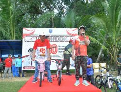 Meriah, Lomba Tradisional Warnai HUT RI ke-80 di Kecamatan Simpur