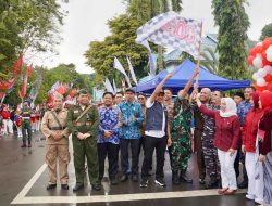 Ribuan Warga Padati Karnaval HUT RI ke-80 di Kotabaru, Angkat Tema Nostalgia Persatuan dalam Keragaman Budaya