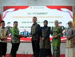 Bupati Samsul Rizal Sambut Dandim 1002 HST yang Baru dan Apresiasi Dandim Lama