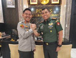 Jaga Kondusifitas Daerah, Dandim 1002 dan Kapolres HST Tingkatkan Sinergi