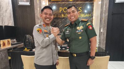 Jaga Kondusifitas Daerah, Dandim 1002 dan Kapolres HST Tingkatkan Sinergi