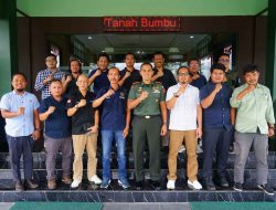 PWI Tanbu Jalin Sinergi dengan Kodim 1022, Dorong Ekosistem Pers Sehat dan Profesional