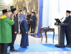 Yulian Herawati Resmi Jabat Sekda Tanah Bumbu, Bupati Andi Rudi Latif Ingatkan Amanah Besar