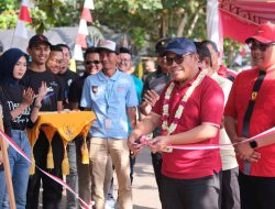 Wabup HST Gusti Rosyadi Elmi Resmikan CFD di Kecamatan Labuan Amas Selatan