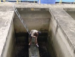 Tingkatkan Kualitas Air Bersih, PTAM Murakata Lestari Lakukan Pemeliharaan Rutin