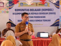 K3S Kecamatan Pandawan Gelar Kegiatan Komunitas Belajar, Dinas Pendidikan Sampaikan Materi Kepemimpinan