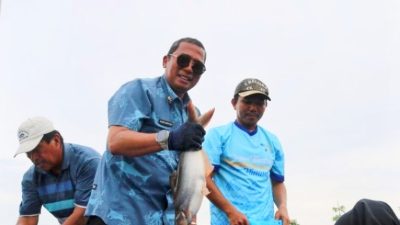 DKP Kalsel Bagikan 1 Ton Ikan Segar Gratis di Gerakan Pangan Murah, Dorong Gemarikan untuk Generasi Sehat