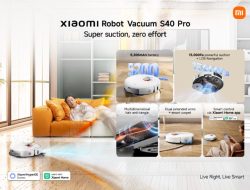 Xiaomi Resmi Luncurkan Robot Vacuum S40 Pro dengan Daya Hisap Terkuat hingga 15.000 Pa