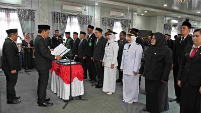 Bupati Balangan Lantik 13 Pejabat Baru, Diberi Tugas Strategis Perkuat Kinerja Daerah