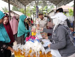Pasar Murah Disperindag Balangan Diserbu Warga Kusambi Hulu