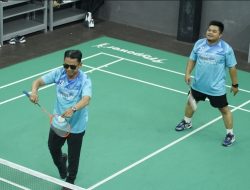 Turnamen Badminton Hari Jadi ke-499, Yamin Tekankan Silaturahmi Pemerintah dan Media