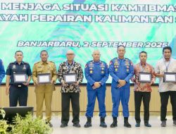 FGD Kamtibmas Perairan : Gubernur Muhidin & Kapolda Kalsel Sepakat Atasi Konflik Nelayan, Tekan Destructive Fishing