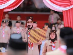 Ketua Kwarda Pramuka Kalsel Hj. Fathul Jannah Muhidin Lantik Mabicab, Kwarcab, dan LPK Tabalong 2025–2030 : Teguhkan Pengabdian Bina Generasi Muda