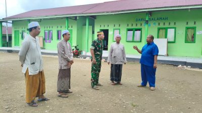 Dandim 1002 HST Bersama Bang Jeck Silaturahmi ke Ponpes Nurul Muhibbin Ilung