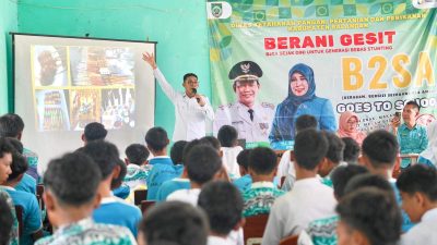 DKP3 Balangan Gencar Edukasi Gizi Seimbang, Sasar Pelajar SMP Negeri 1 Juai