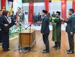 Ahmad Ridho Dilantik, Bupati : Semoga Perkokoh Peran Legislatif Batola