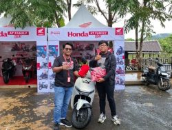 Honda AT Family Day Meriah di Tanah Bumbu, Dari Hiburan hingga Test Ride Motor Listrik