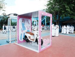 Honda Stylo Hadir di SMAN 2 Banjarmasin, Special Display Disambut Antusias Pelajar