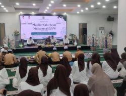 Pemkab Kotabaru Peringati Maulid Nabi 1447 H di Masjid Apung, Momentum Teladani Akhlak Rasulullah