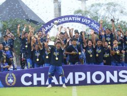 Juara Piala Soeratin U-17 2025, Persika Karanganyar Cetak Sejarah