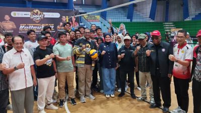 Partai Ummat Kalsel Gelar Turnamen Volleyball, Jaring Bibit Atlet Menuju Porprov XII