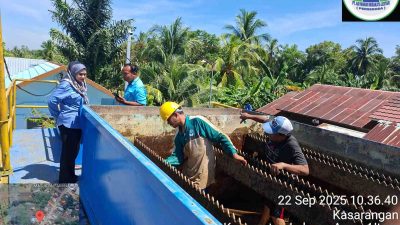 PT AM Murakata Lestari Lakukan Pemeliharaan Rutin Instalasi Air Bersih