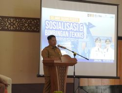 Dorong Transparansi, Bupati HST Samsul Rizal Sosialisasikan Transaksi Non Tunai Pemerintah Desa